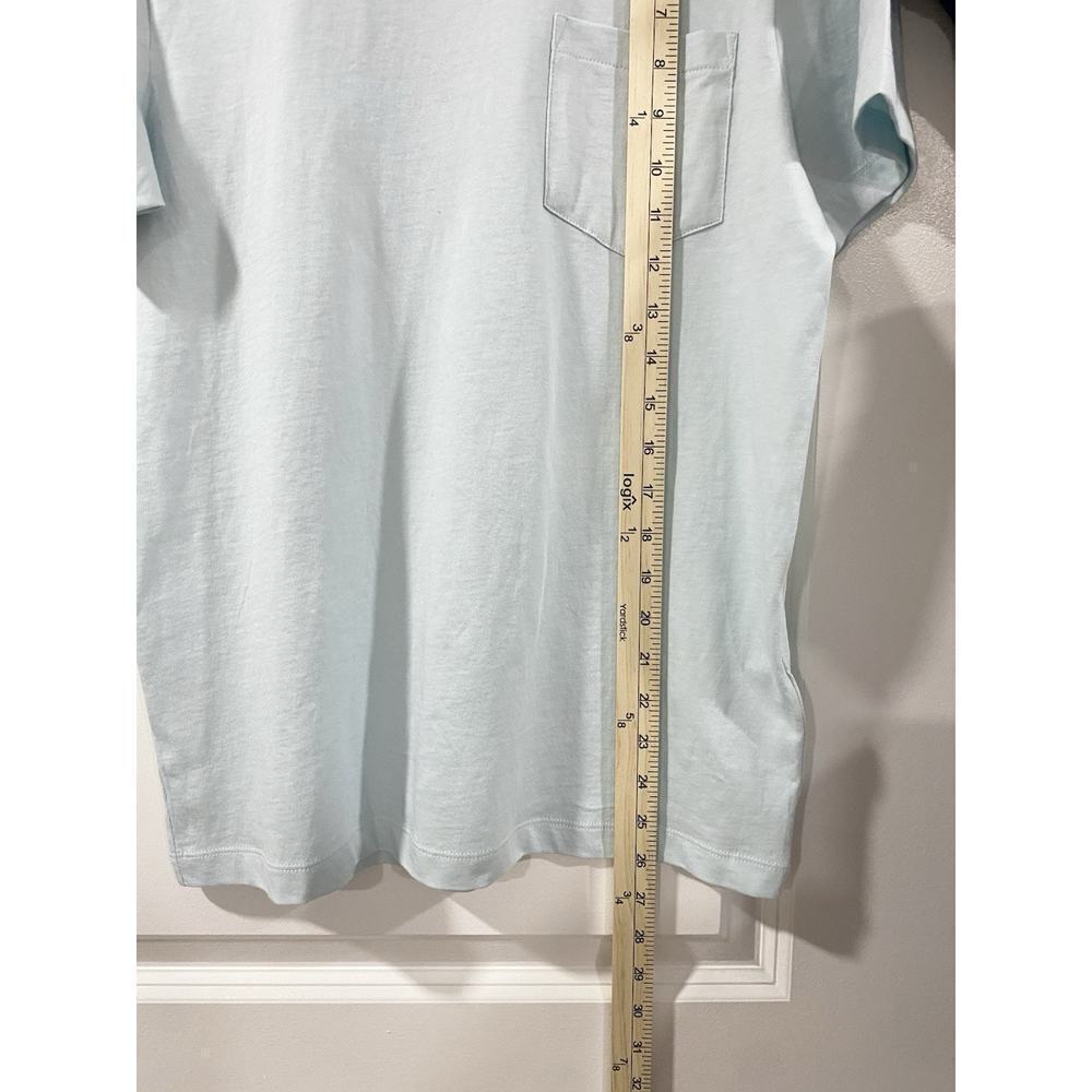 J.Crew Men’s Slim Fit Pocket Tee Size Small Blue Washed Cotton T-Shirt NWT - Picture 6 of 9